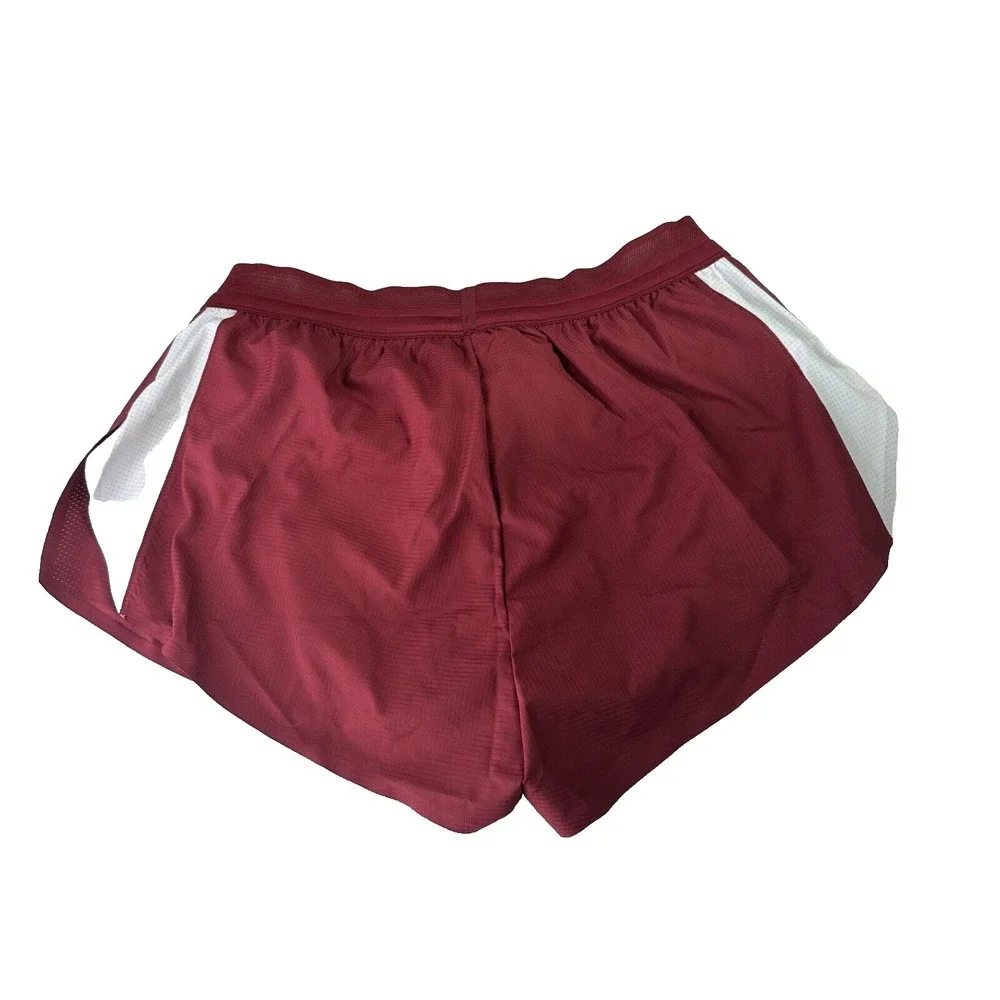 Nike Pro Elite Burgundy AO8147-611 Made In USA Men's Size Medium Running Shorts